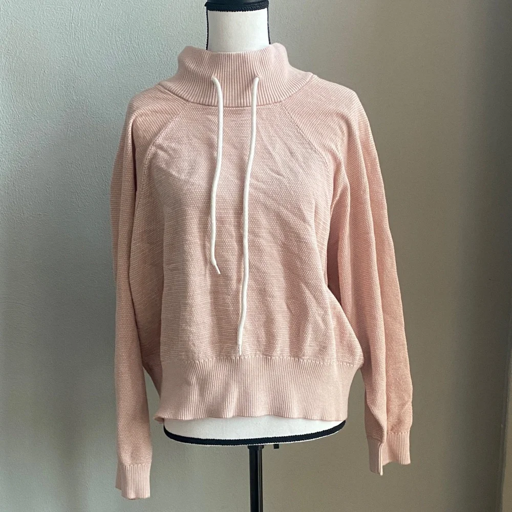 Varley Maceo Blush Cowl Neck Sweater - Large - Picture 3 of 10